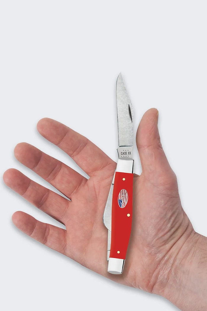 Vreckový nôž Case American Workman 10,8 cm červená 73929