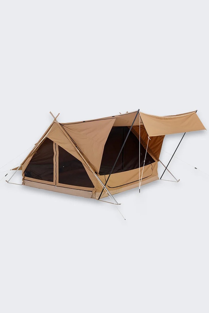 Življenjski slog Platneni kamping šotor Canvas Camp Altai 80 x 28 x 26 cm ALTAI bež