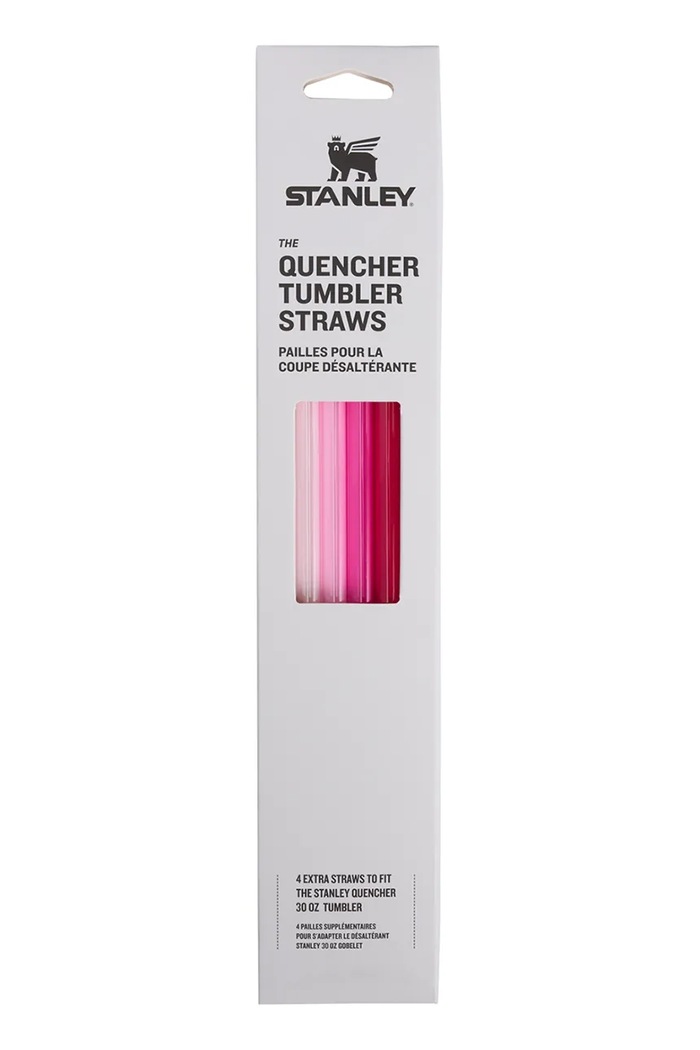 Stanley zestaw słomek The Quencher Straws for 0,89 L 10.03001.041 różowy AA00
