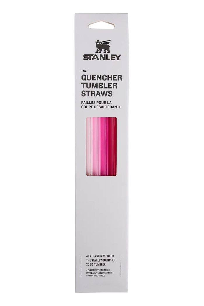 Stanley zestaw słomek The Quencher Straws for 0,89 L 10.03001.041 różowy AA00