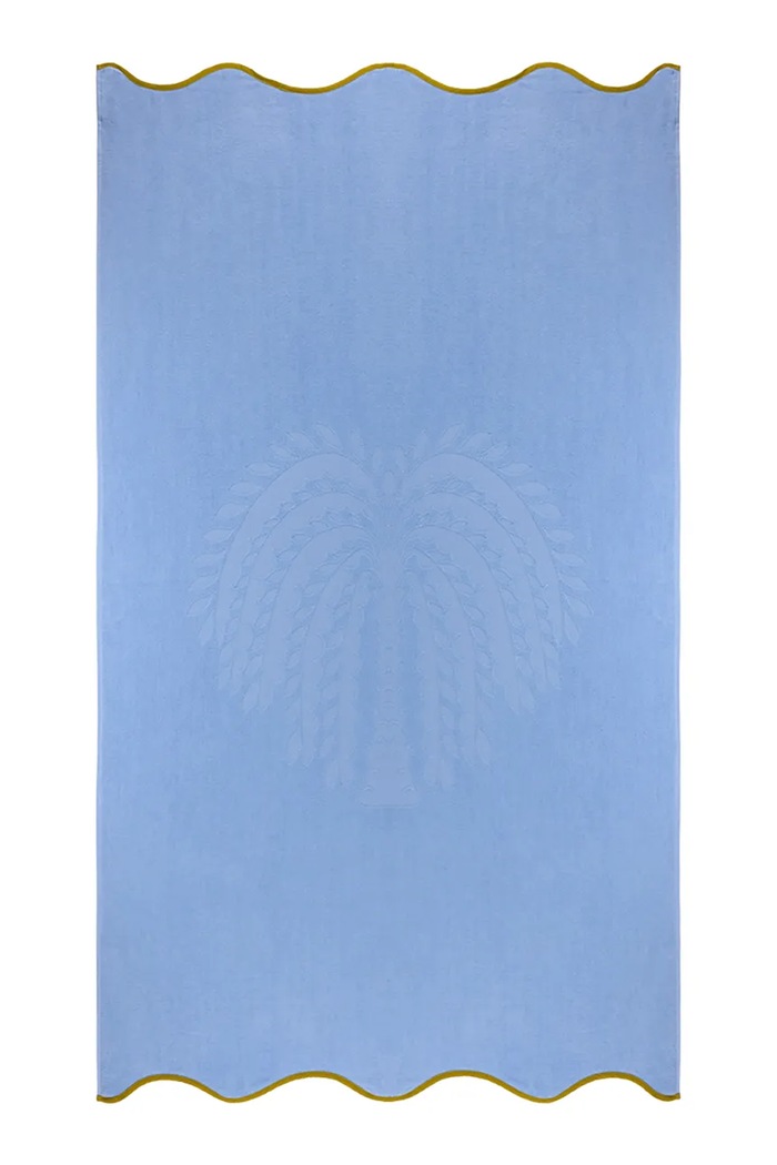 Olivier Desforges πετσέτα παραλίας βαμβακερή HYERES Azur 100 x 170 cm πολύχρωμο 1068842