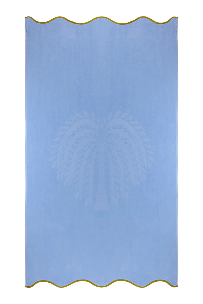 Olivier Desforges πετσέτα παραλίας βαμβακερή HYERES Azur 100 x 170 cm πολύχρωμο 1068842