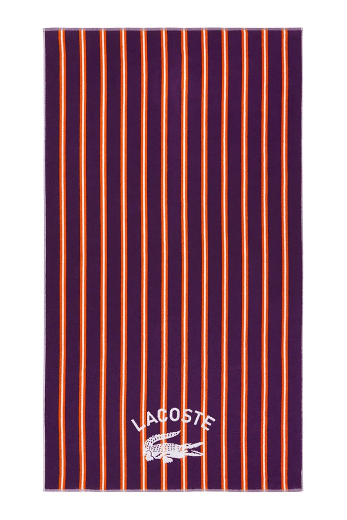 Bavlnený plážový uterák Lacoste LSUNSTRI Cosaque 90 x 160 cm viacfarebná 1067102