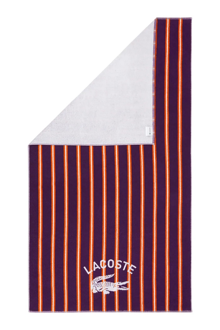 Bavlnený plážový uterák Lacoste LSUNSTRI Cosaque 90 x 160 cm 1067102 viacfarebná AA00