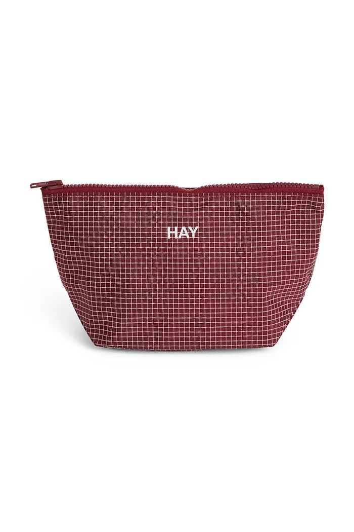 HAY Portfard din material textil 12 x 20,5 x 7 cm burgundia AF782.A601.AF61