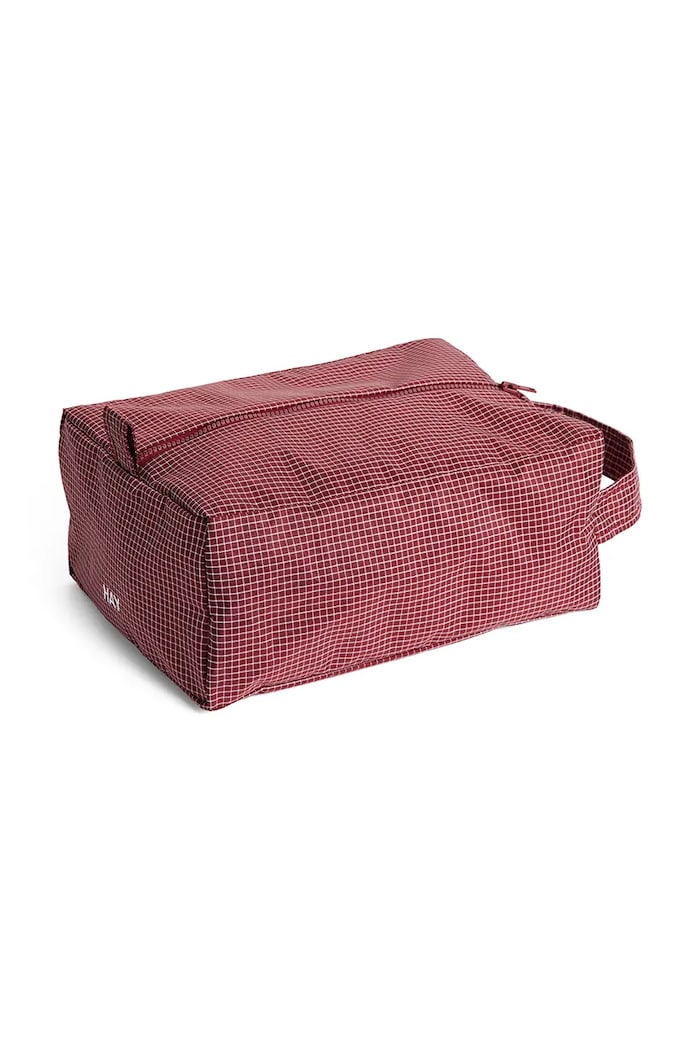 HAY kosmetická taštička z textilního materiálu 10,5 x 24 x 18 cm burgundské AF781.A601.AF61