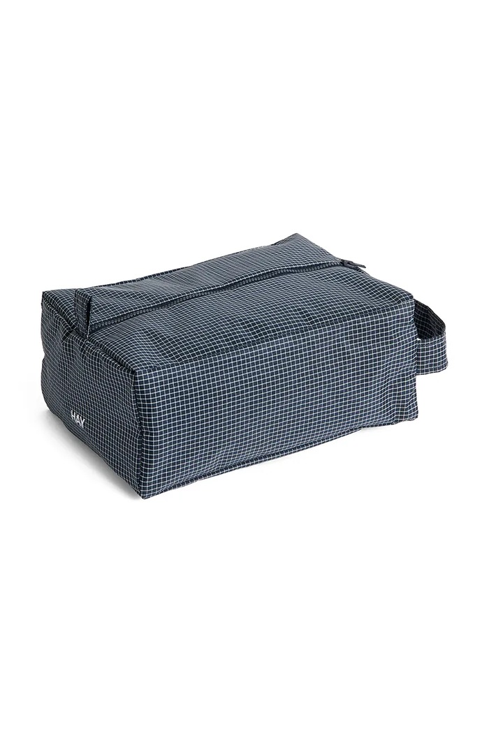 HAY Kosmetyczka z materiału tekstylnego 10,5 x 24 x 18 cm niebieski AF781.A601.AE89