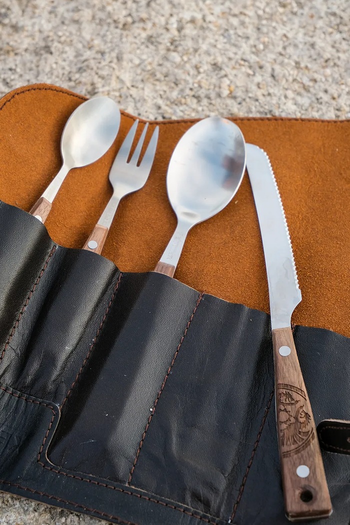 Decor Petromax drevená sada príborov CUTLERY1 viacfarebná