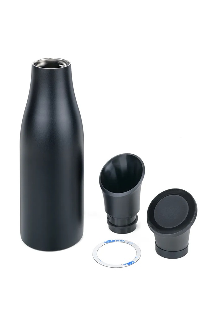 Troika termo steklenica iz nerjavečega jekla 7,3 x 7,3 x 28,4 cm TRVAC55.BK črna AA00