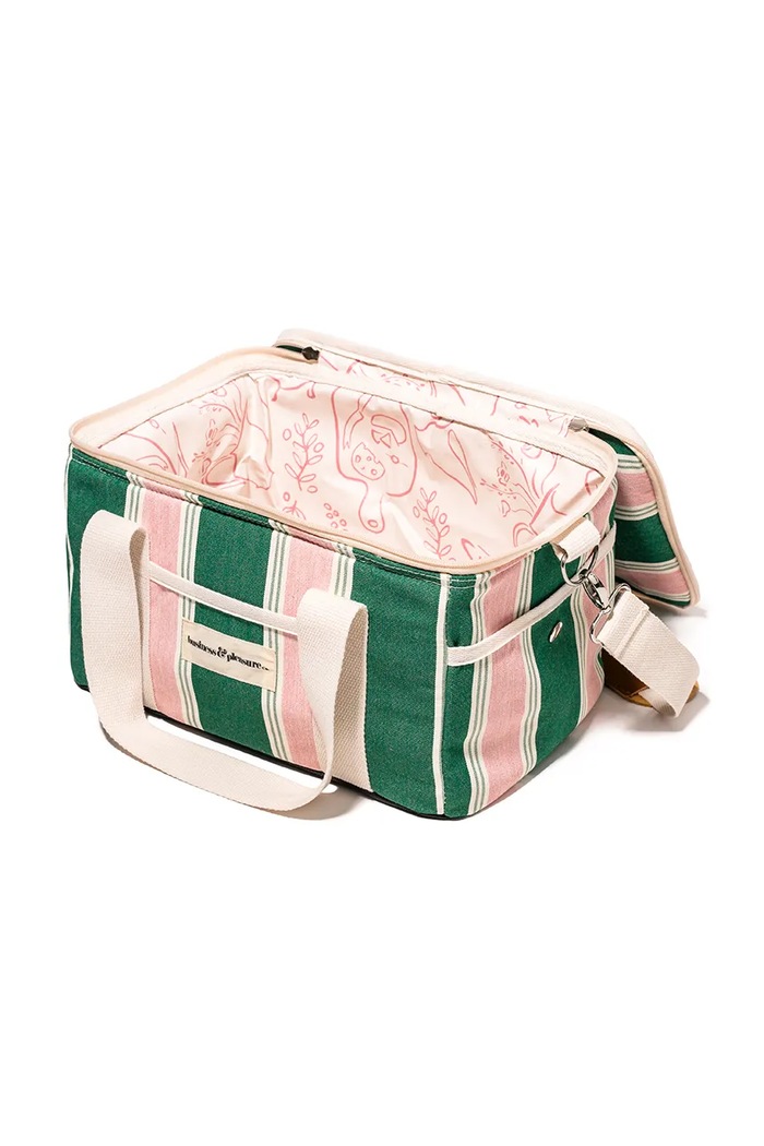 Business & Pleasure Co. torba termiczna z bawełną 32 x 22 x 20 cm BPA.COO.BIS.GRN multicolor AA00