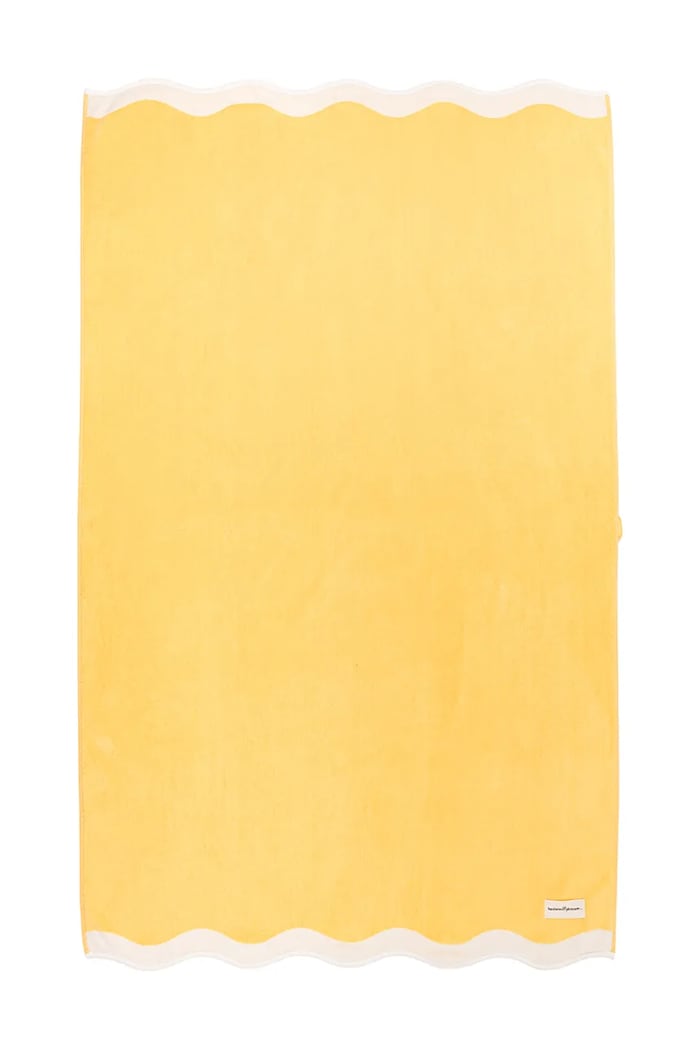 Business & Pleasure Co. ručnik za plažu od pamuka 86 x 168 cm BPA.TWL.RIV.MIM zlatna AA00