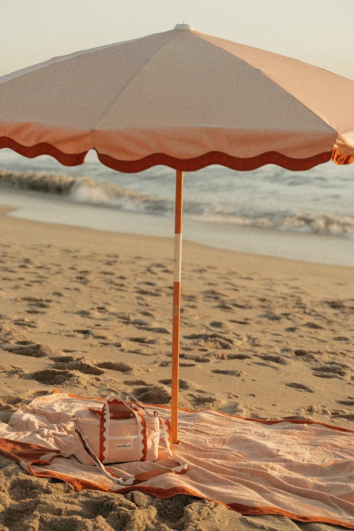 Business & Pleasure Co. deka za piknik od pamuka 173 x 173 cm BPA.BKT.RIV.PNK
