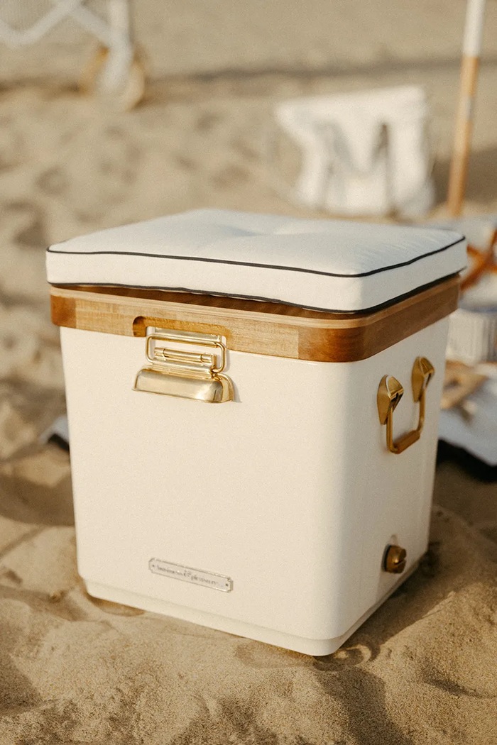 Business & Pleasure Co. туристический холодильник из нержавеющей стали 33 l BPA.HRD.ANT.WHT