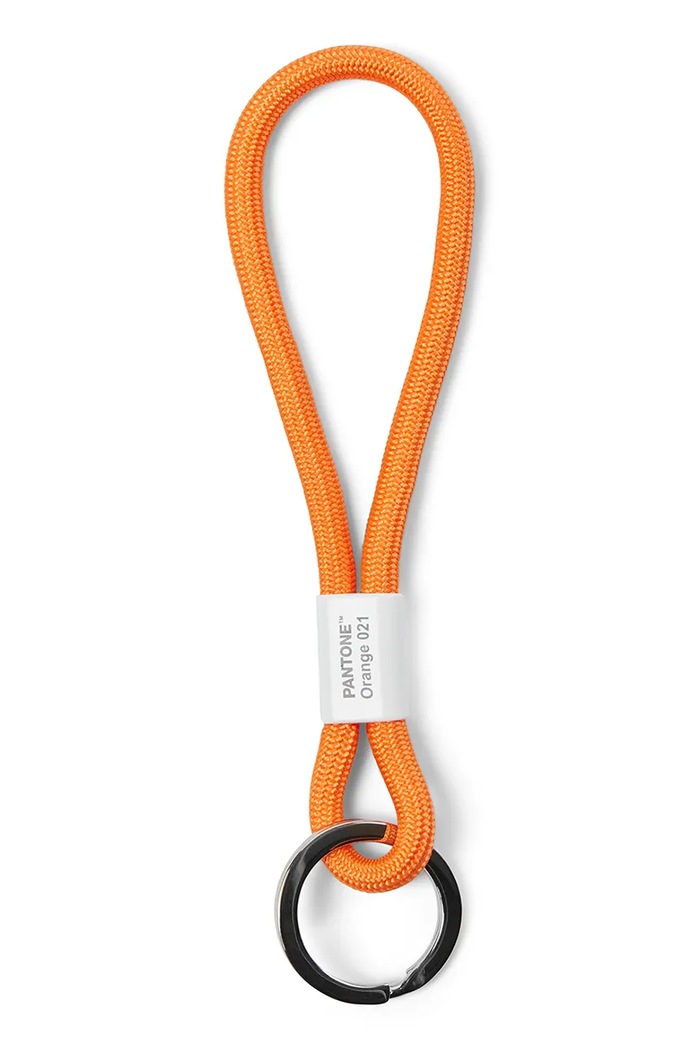 Pantone Μπρελόκ από υφασμάτινο υλικό 21 x 3,3 cm πορτοκαλί 101300021