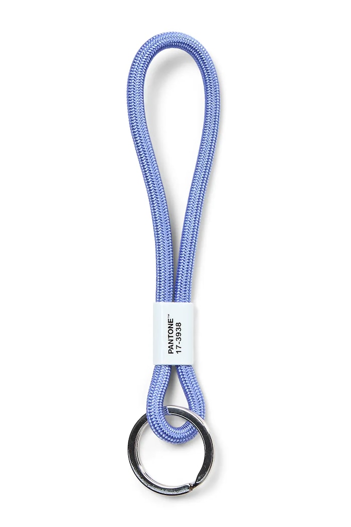 Pantone μπρελόκ από υφασμάτινο υλικό 22 x 3,3 cm μωβ 101302022