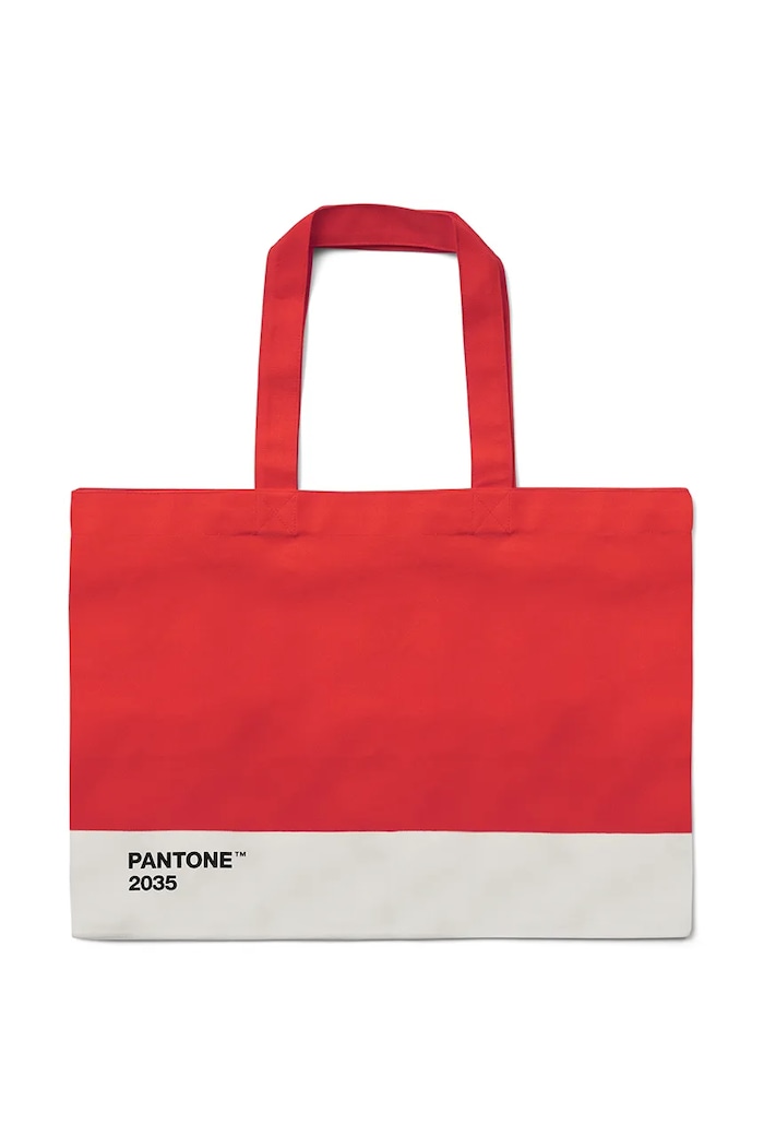 Pantone τσάντα βαμβακερή 10,5 x 44 x 59 cm κόκκινο 101672035