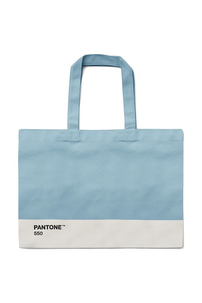 Pantone Τσάντα βαμβακερή 10,5 x 44 x 59 cm μπλε 101670550