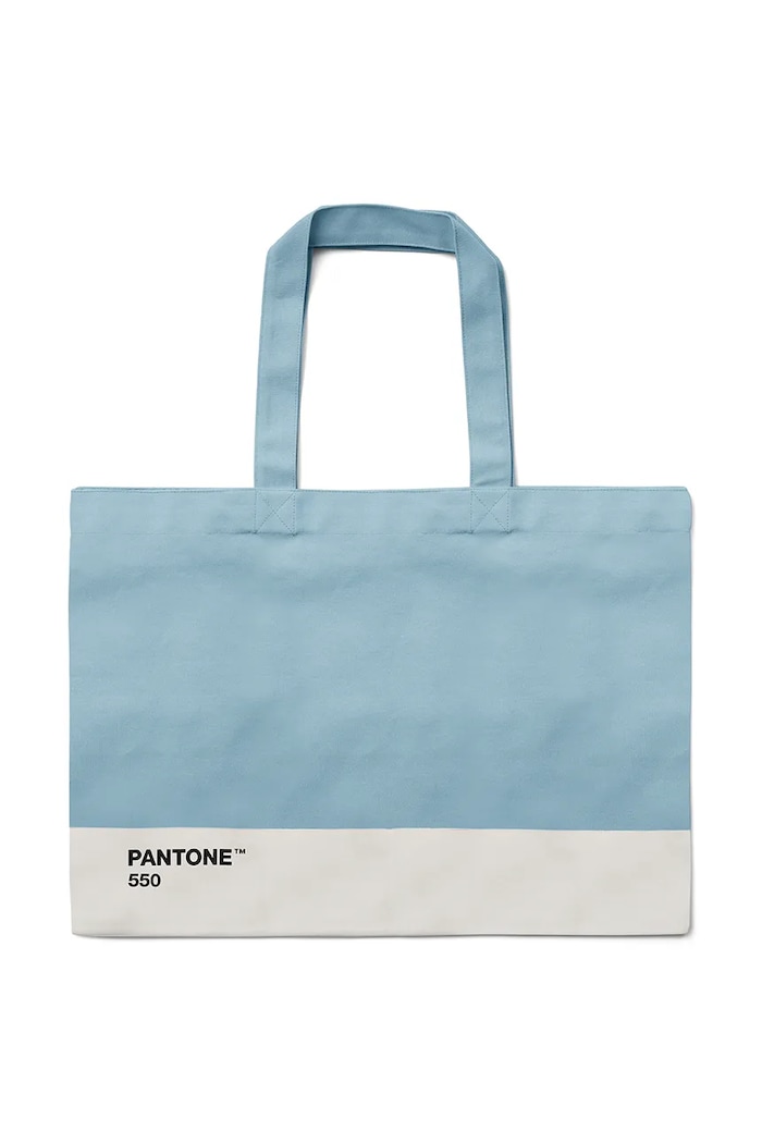 Pantone Τσάντα βαμβακερή 10,5 x 44 x 59 cm μπλε 101670550