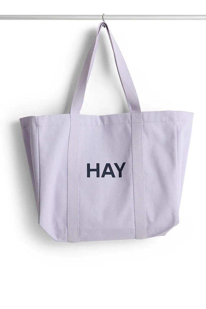 HAY сумка для покупок из текстильного материала 32 x 40 x 13 cm фиолетовой AE980.A602.AB78