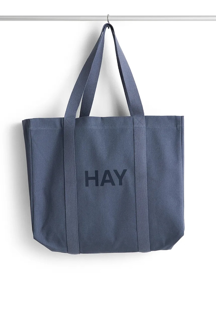 HAY сумка для покупок из текстильного материала 32 x 40 x 13 cm голубой AE980.A602.AP22