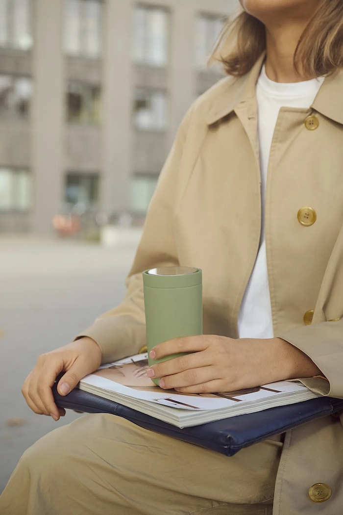 Stelton Cană termică din oţel inoxidabil 0,4 l verde 685.51