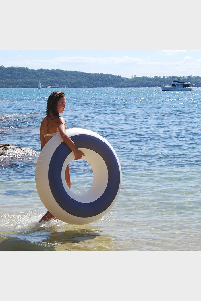 Decor SunnyLife nafukovacie koleso z plastu 106 cm S51PRMAR modrá