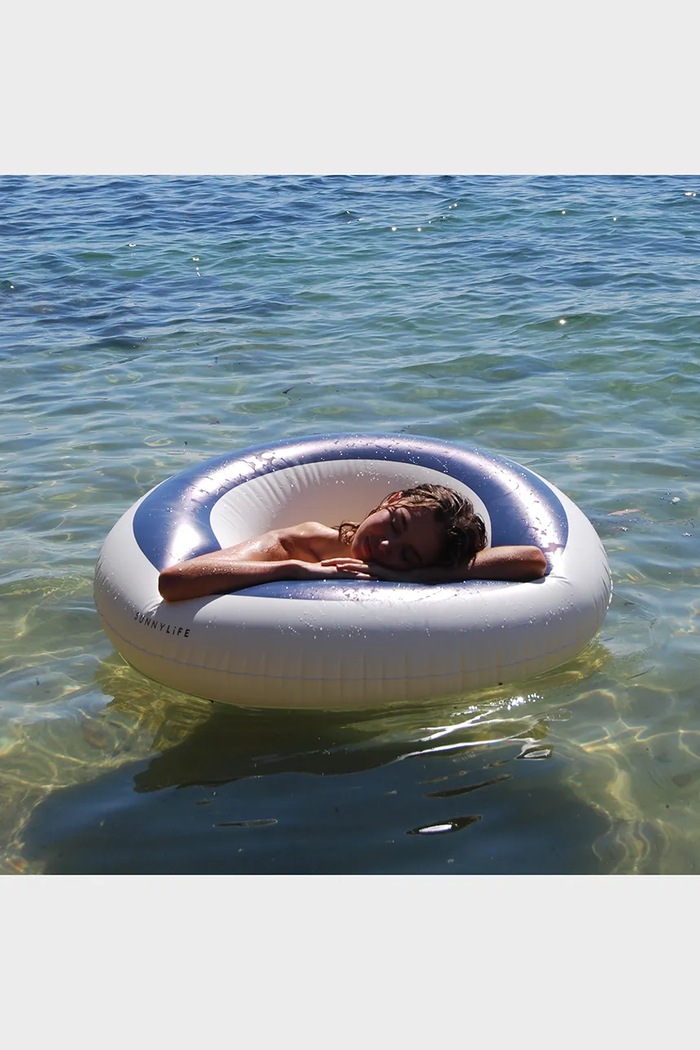 SunnyLife nafukovacie koleso z plastu 106 cm modrá S51PRMAR