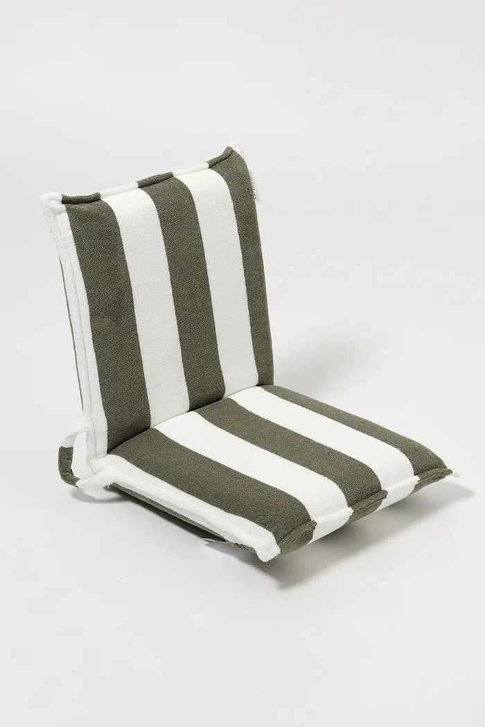SunnyLife șezlong pentru plajă 93 x 45 x 10 cm verde S51TFSVO