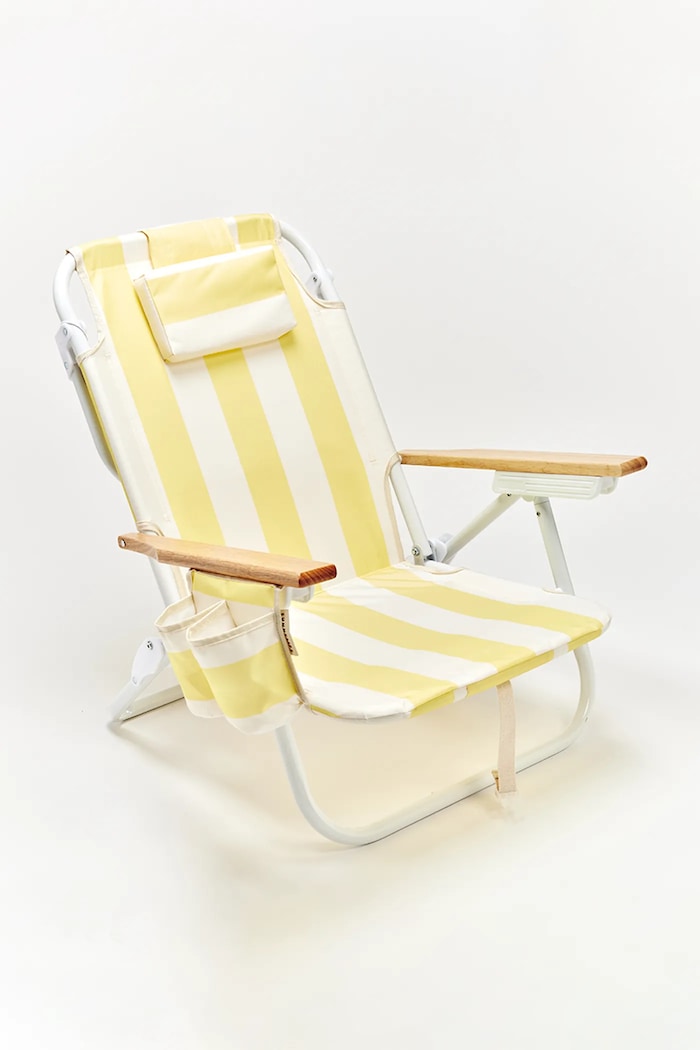 SunnyLife scaun pentru plajă 65 x 64 x 70 cm galben S61DBCLS