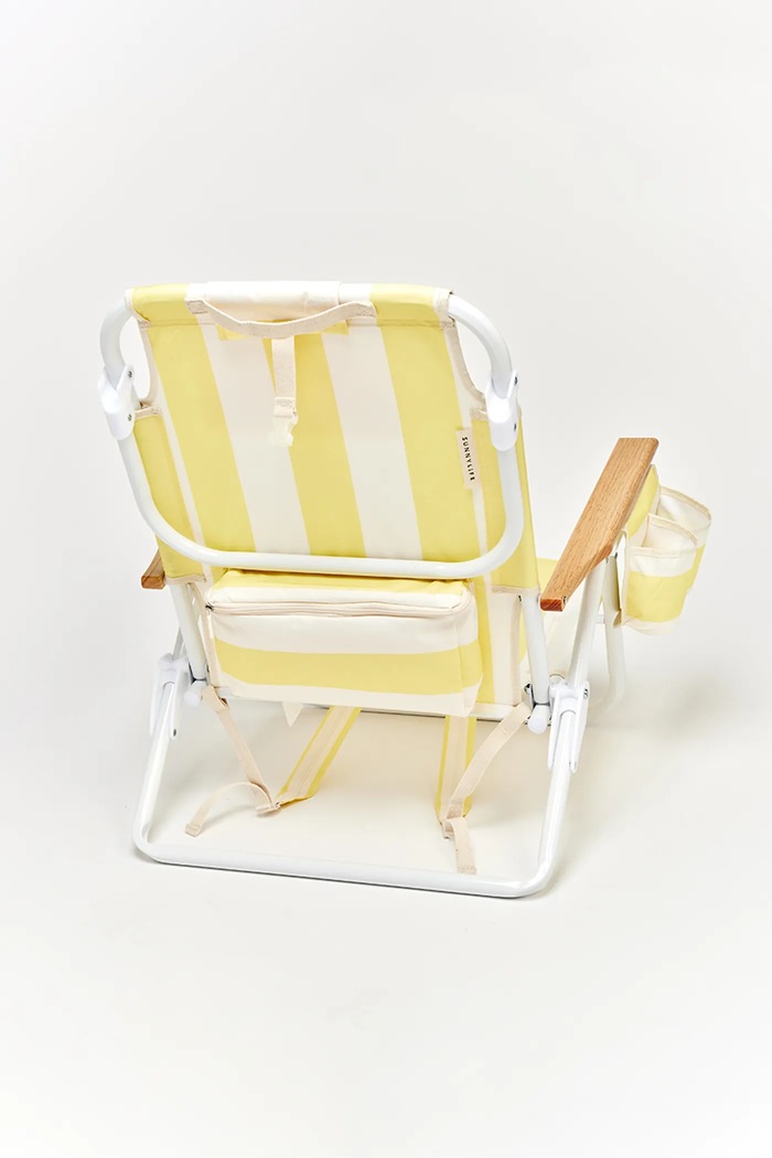 Lifestyle SunnyLife scaun pentru plajă 65 x 64 x 70 cm S61DBCLS galben