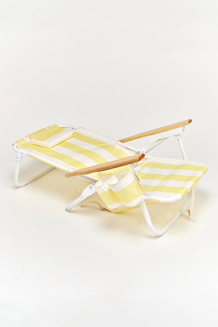 SunnyLife scaun pentru plajă 65 x 64 x 70 cm galben S61DBCLS