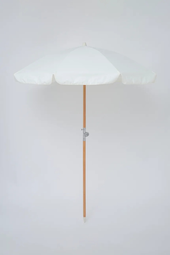 SunnyLife skladací dáždnik 155 x 155 x 215 cm biela S51LBUSA