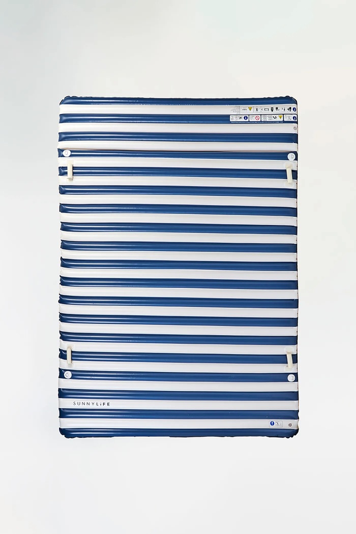 SunnyLife saltea gonflabilă 272 x 196 cm bleumarin S61PPMMS
