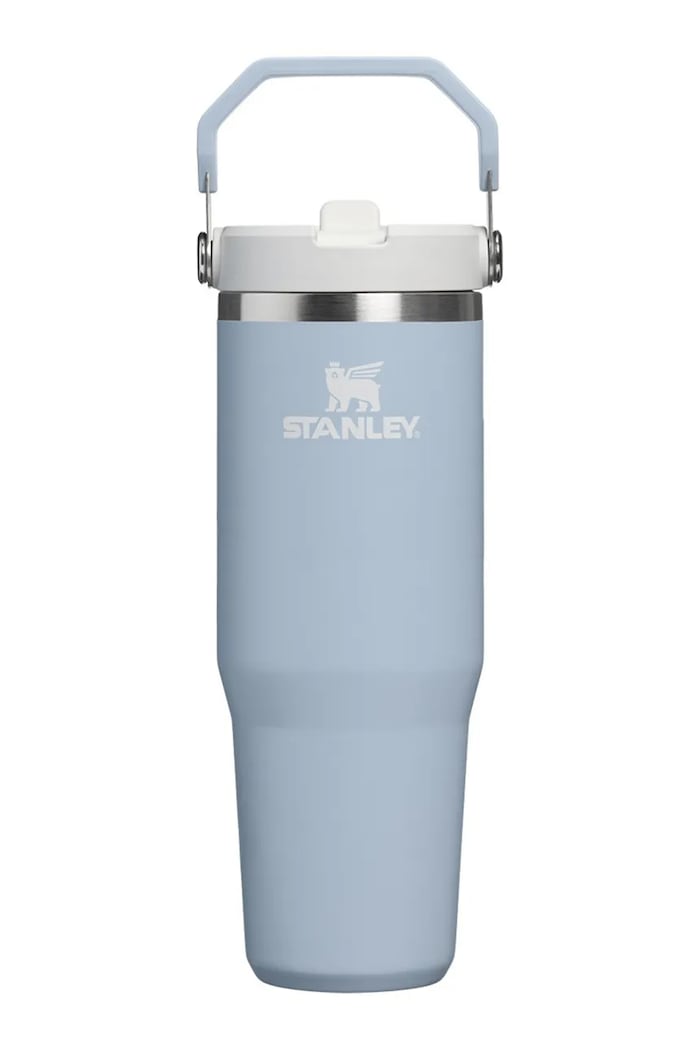 Stanley kubek termiczny ze stali nierdzewnej IceFlow Flip Straw 0.89L niebieski 10.12043.1577
