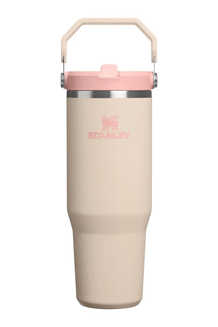 Stanley kubek termiczny ze stali nierdzewnej IceFlow Flip Straw 0.89L beżowy 10.12043.1095