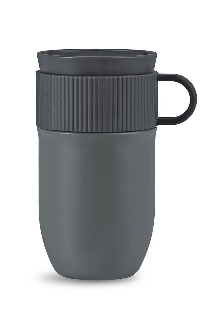 Sagaform Kubek termiczny ze stali nierdzewnej 280 ml szary 5018787