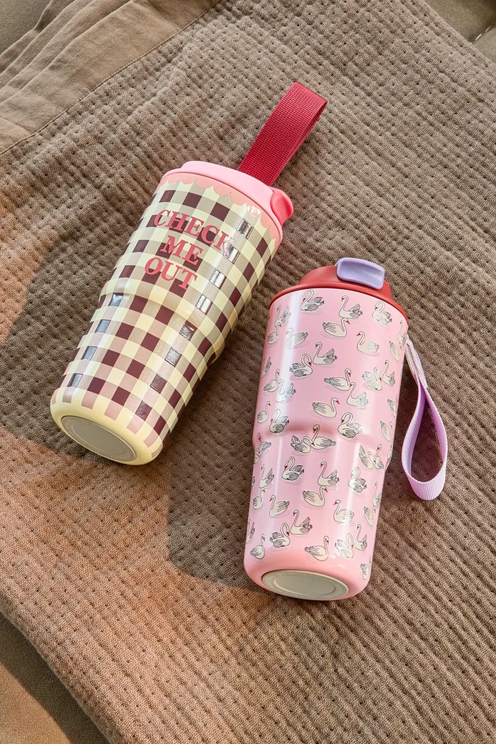 Rice kubek termiczny ze stali nierdzewnej 550 ml THCUP.SWAN multicolor AA00