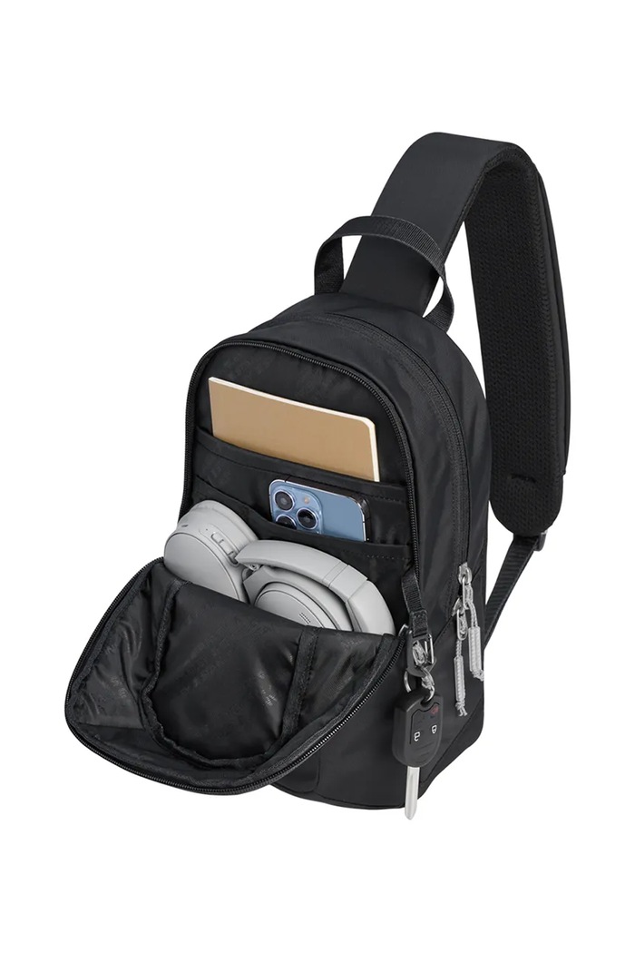 Lifestyle Stanley torba crossbody z tworzywa sztucznego The Vitalize™ Macro Method Crossbody Bag 9.5L 10.13027.0049 czarny