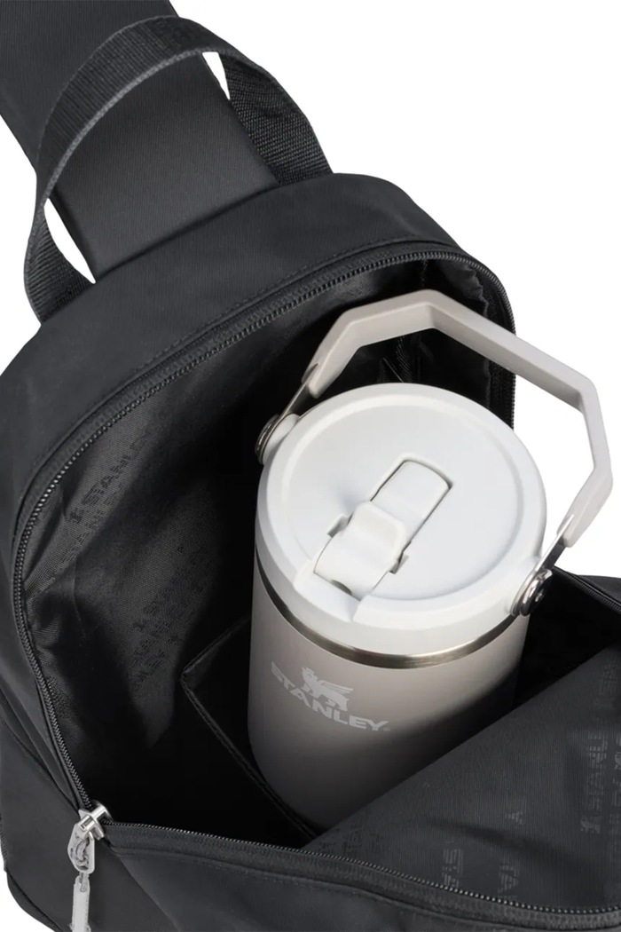 Stanley torba crossbody z tworzywa sztucznego The Vitalize™ Macro Method Crossbody Bag 9.5L czarny 10.13027.0049