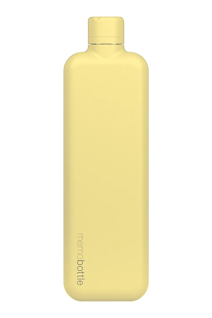 memobottle butelka na wodę ze stali nierdzewnej Slim żółty M265.