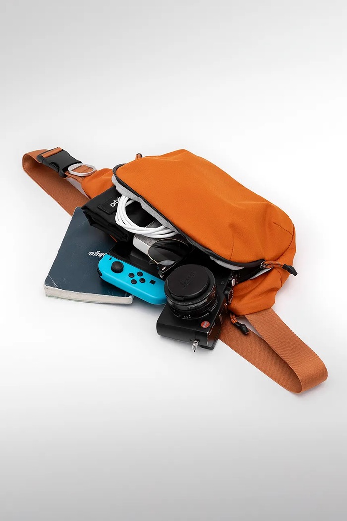 Orbitkey torba na ramie z tworzywa sztucznego 25 x 35 cm pomarańczowy BUS1.TER.109