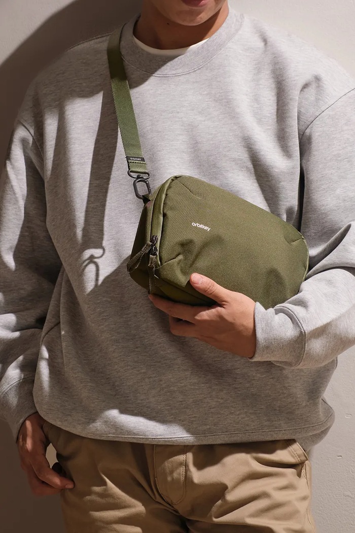 Orbitkey torba na ramię z tworzywa sztucznego TTS1.OLV.109