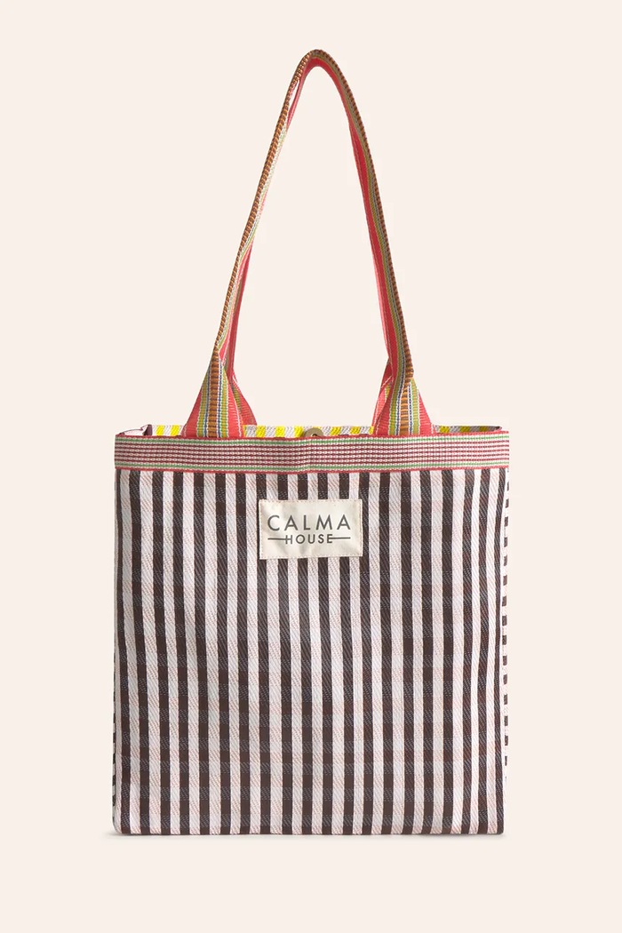 Calma House torba z tworzywa sztucznego 35 x 35 x 12 cm multicolor BERLINB3535NEG