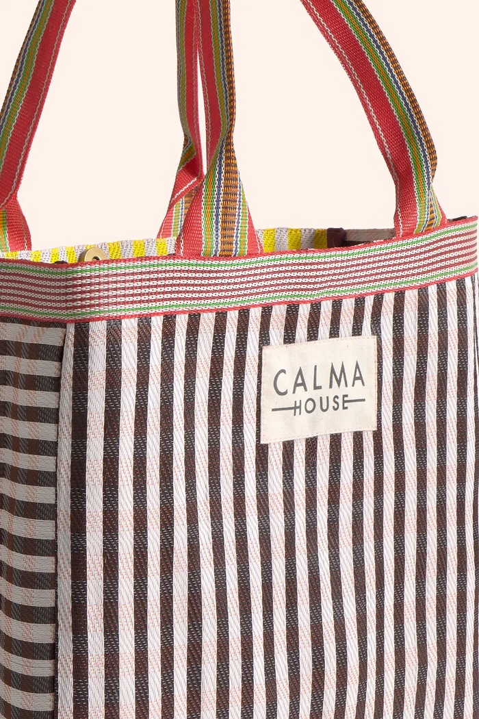 Calma House torba z tworzywa sztucznego 35 x 35 x 12 cm BERLINB3535NEG multicolor AA00