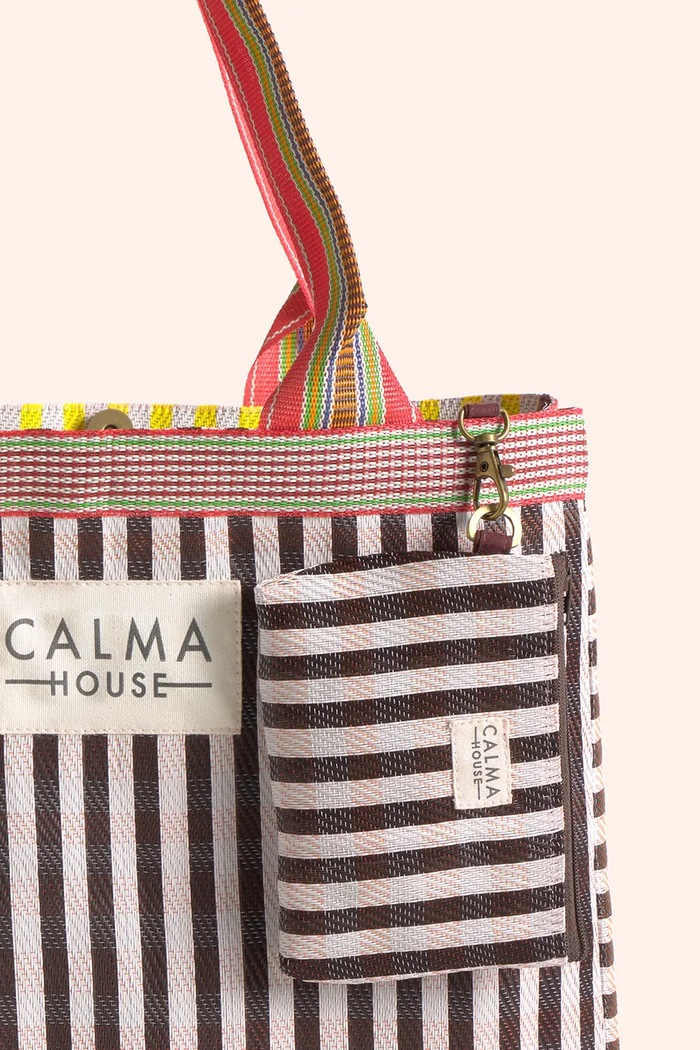 Lifestyle Calma House torba z tworzywa sztucznego 35 x 35 x 12 cm BERLINB3535NEG multicolor