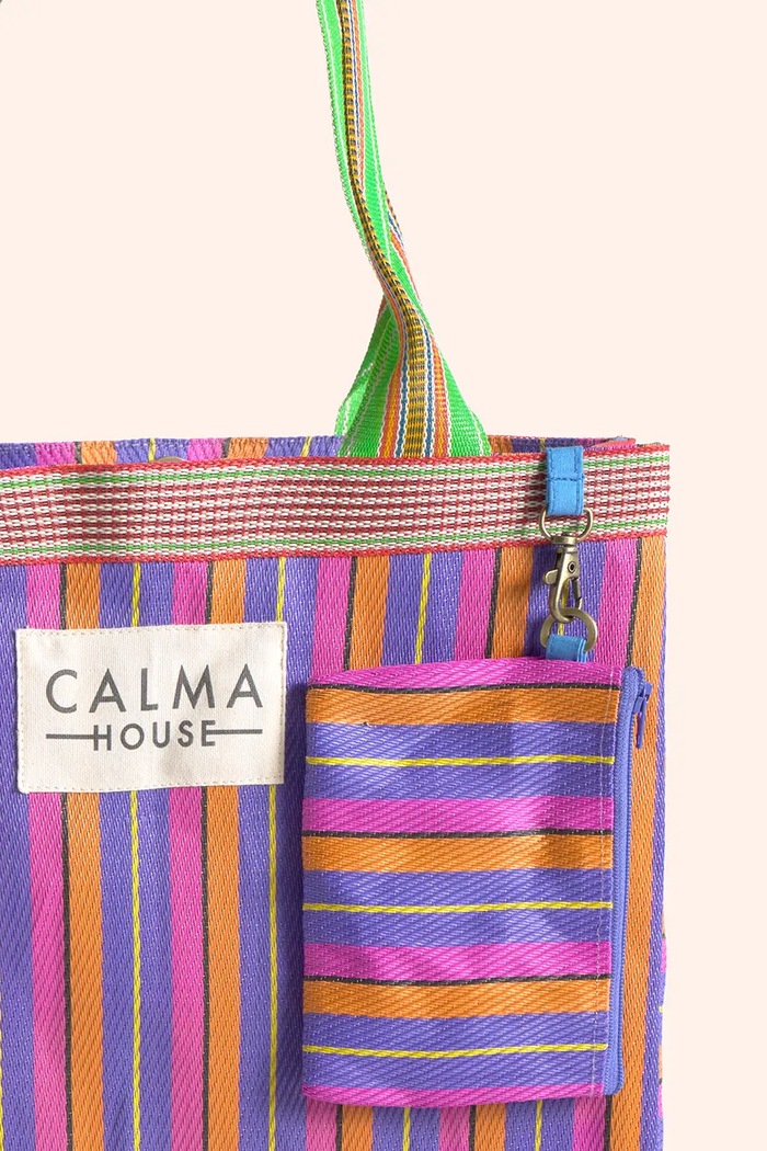 Lifestyle Calma House torba z tworzywa sztucznego 35 x 35 x 12 cm BERLINB3535LIL multicolor