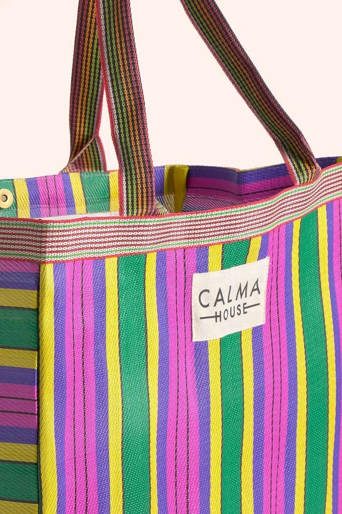Calma House torba z tworzywa sztucznego 58 x 40 x 20 cm BERLINB4058AMA multicolor AA00