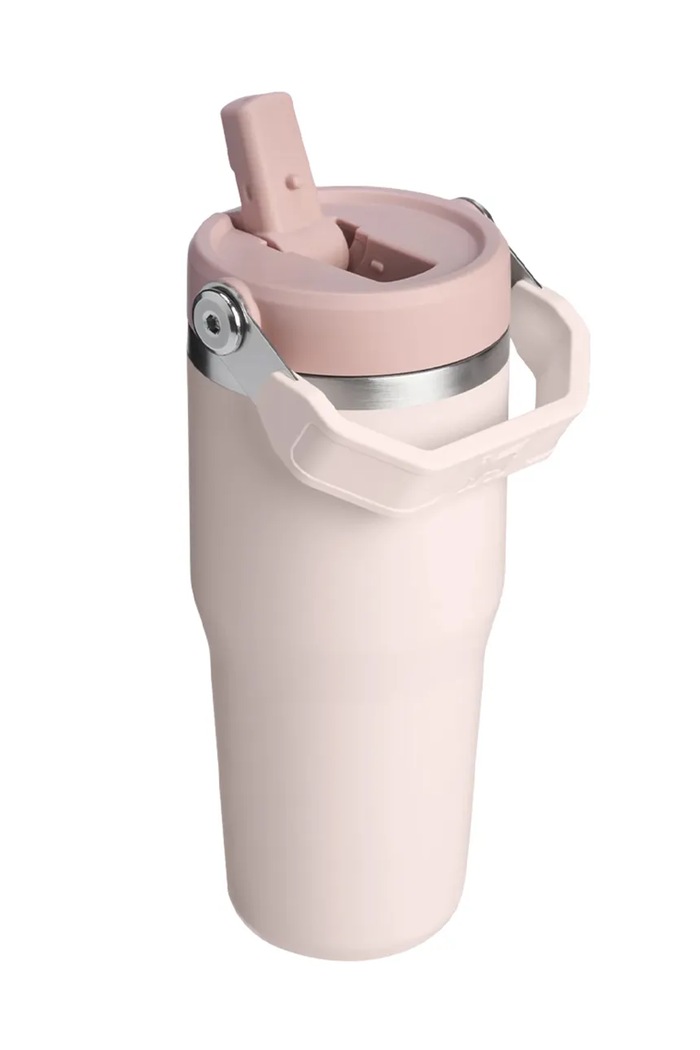 Stanley kubek termiczny ze stali nierdzewnej IceFlow™ Flip Straw 0,41l 10.12045.0117 różowy AA00