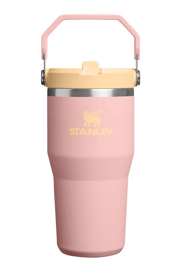 Stanley kubek termiczny ze stali nierdzewnej IceFlow™ Flip Straw 0,59l różowy 10.13425.0141