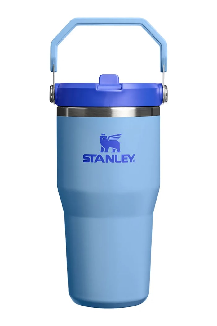 Stanley kubek termiczny ze stali nierdzewnej IceFlow™ Flip Straw 0,59l niebieski 10.13425.0137